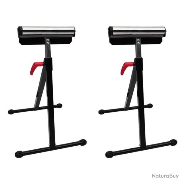 2 supports rglables de rouleau alsavelo
