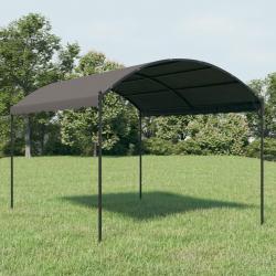 Auvent de parasol 3 x 4 m Anthracite alsavelo