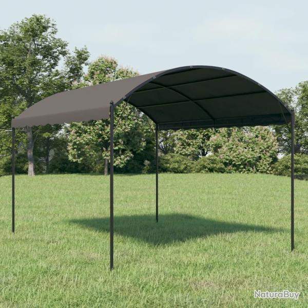 Auvent de parasol 3 x 4 m Anthracite alsavelo