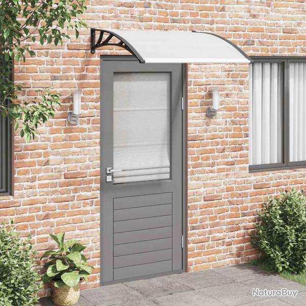 Auvent de porte 120 x 100 cm PC alsavelo
