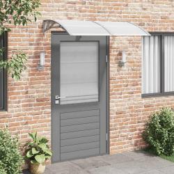 Auvent de porte Gris 150x100 cm Polycarbonate alsavelo