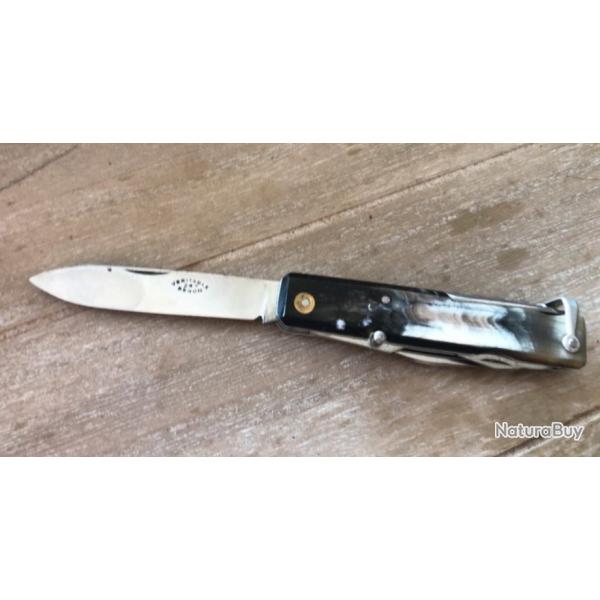 Ancien couteau "veritable 247 begon" Manche Corne