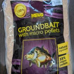 MEUS , GROUNDBAIT MICRO PELLETS / CARPE STRAWBERRY