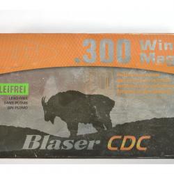 1 BOITE DE 20 MUNITIONS BLASER CALIBRE 300 WM CDC 160 GR/10.4G NEUVE