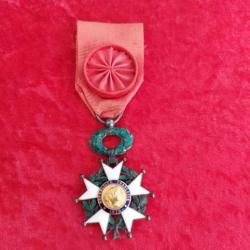 Croix d'officier de la légion d'honneur 3ème république or et argent 2