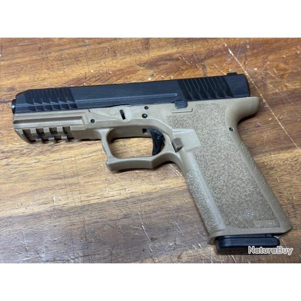 Pistolet - Polymer 80 - P80 Full Size - 9 MM - Bicolore Noir FDE - 1 sans prix de rserve - AR06917