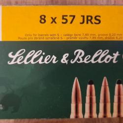 Balle Sellier Bellot CAL 8x57 JRS par 20