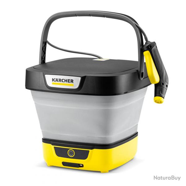 Nettoyeur mobile Karcher OC 3 Foldable (Pliable) dbit 2l/min capacit 8L noir compact et prt  l'e