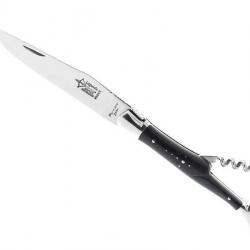 LAGUIOLE G.DAVID 2P EBENE MITRES INOX 12CM G.DAVID