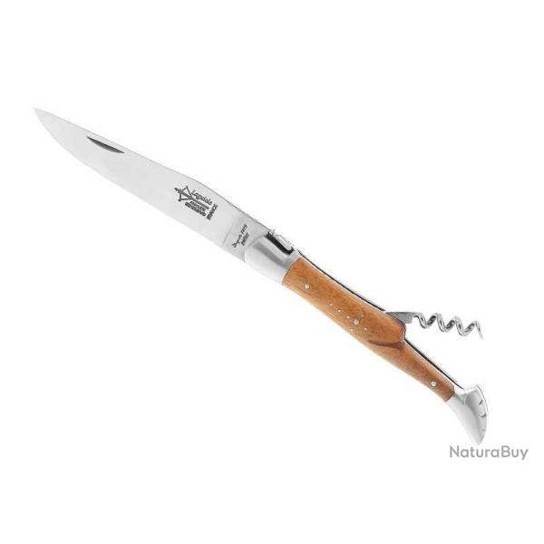 LAGUIOLE G.DAVID 2P NOYER MITRES INOX MAT 12CM G.DAVID