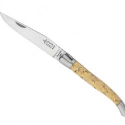 LAGUIOLE G.DAVID BOULEAU MITRES INOX MAT 12CM