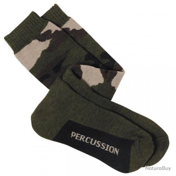 PROMOTION ! Chaussettes bouclettes camouflage CE taille 39/42 ou 43/46