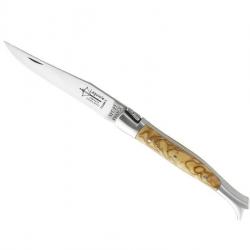 LAGUIOLE G.DAVID BOTTINE OLIVIER 10CM MITRES INOX MAT