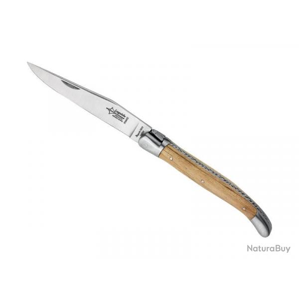 LAGUIOLE ANTAN ACACIA MITRES INOX MAT 12CM