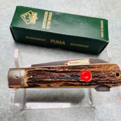 Couteau pliant de grande chasse PUMA Allemagne - Rare !