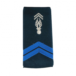 Fourreau Gendarme Adjoint Brodé Patrol Equipement - Bleu / Brigadier