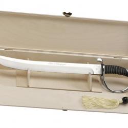 SABRE A CHAMPAGNE FOX 40CM EN COFFRET BOIS