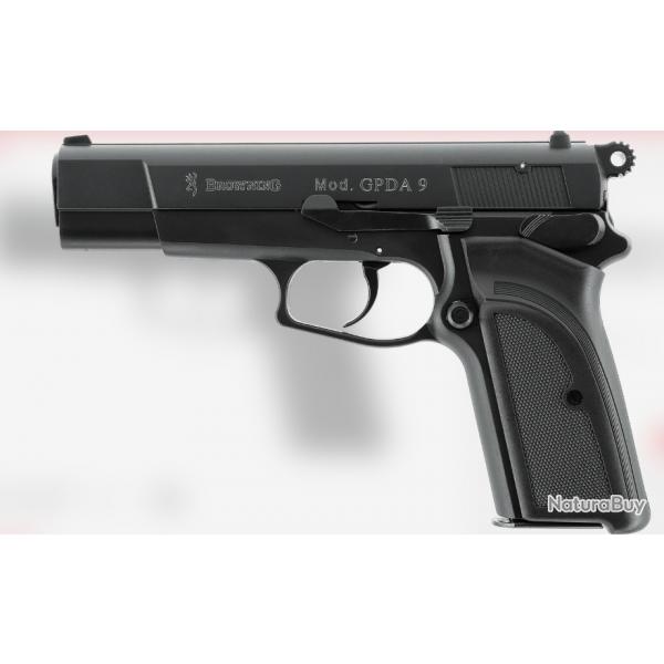 PIST BROWNING GPDA 9 CAL 9MM PAK - BLACK