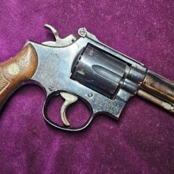 RARE !!! Revolver de l'US POLICE AIR FORCE !! Smith & Wesson Mod.15-3, calibre: 38sp, Cat B