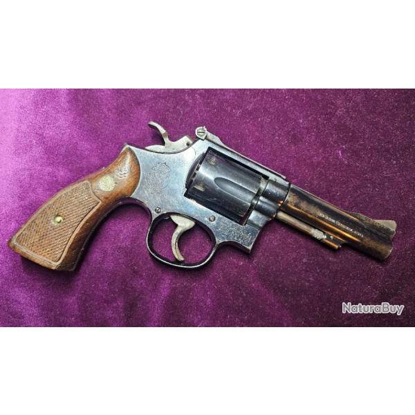 RARE !!! Revolver de l'US POLICE AIR FORCE !! Smith & Wesson Mod.15-3, calibre: 38sp, Cat B