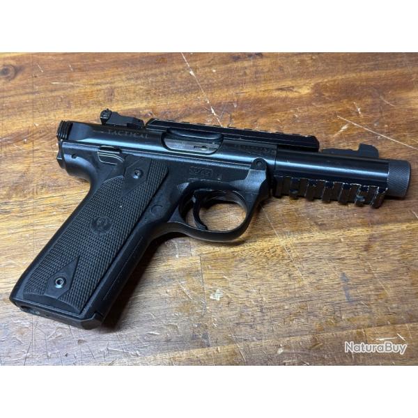 Pistolet - Ruger - Mark IV Tactical  - 22 LR - Filet Rail pica - 1 sans prix de rserve - AR02163