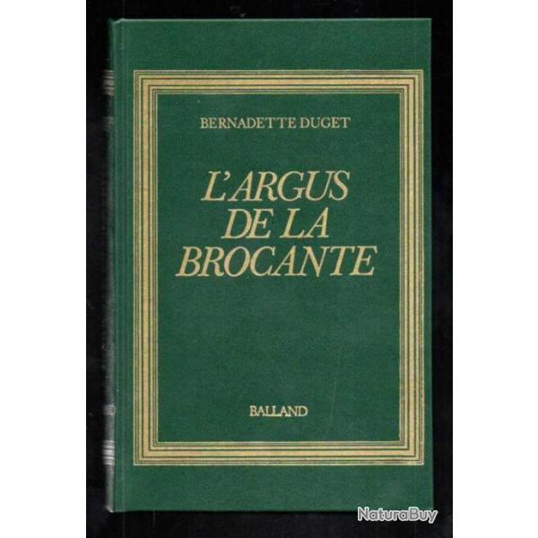 l'argus de la brocante de bernadette duget