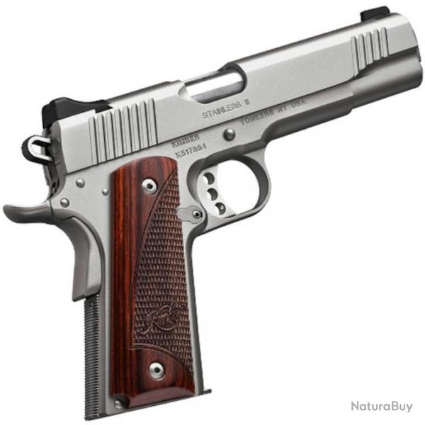 Pistolet Kimber 1911 Stainless II Inox 45 ACP