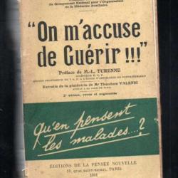 « On m'accuse de guérir !!! » EYNARD, Camille