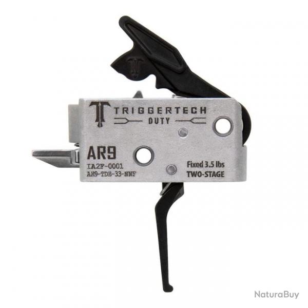 TRIGGERTECH AR-9 DUTY TRIGGER STRAIGHT FLAT TWO-STAGE