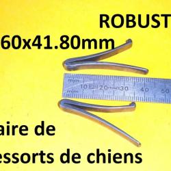 paire de ressorts chiens fusil ROBUST MANUFRANCE ou HELICE HAMMERLESS - VENDU PAR JEPERCUTE(SZA1014)