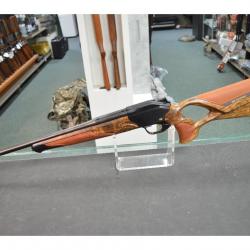 RARE CARABINE LINEAIRE BLASER R8 VINTAGE BOIS GR7 CALIBRE 9.3X62 CANON DE 52 CM FILETE SANS ORGANES