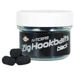 Dumbells Flottant Dynamite Baits N-Ticers Zig Black 12X6mm