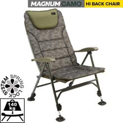 Level Chair Carp Spirit Magnum Evo Hi Back Camo