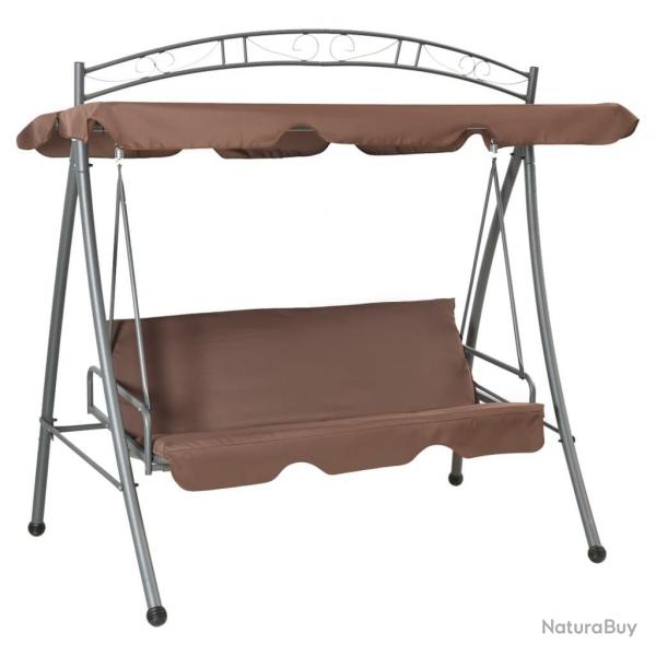Balancelle convertible d'extrieur avec auvent Caf alsavelo