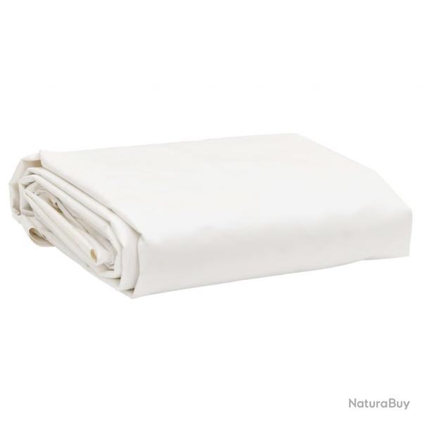 Bche blanc 5x8 m 600 g/m alsavelo
