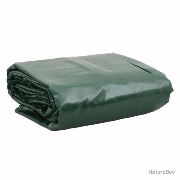 Bche vert 3,5x5 m 600 g/m alsavelo
