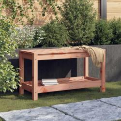 Banc de jardin 82,5x35x45 cm bois massif Douglas alsavelo