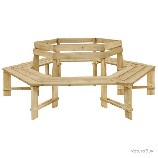 Banc de jardin 240 cm Bois de pin imprgn alsavelo