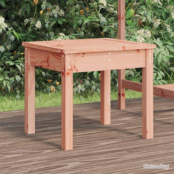 Banc de jardin 50x44x45 cm bois massif de douglas alsavelo