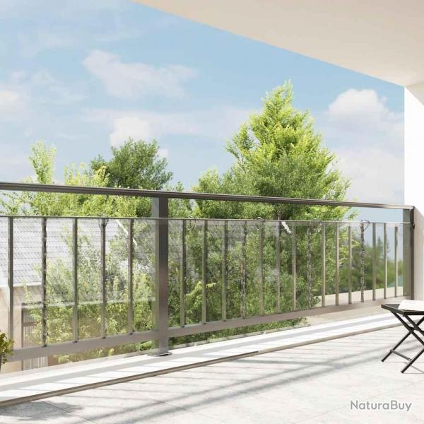 Bche transparente avec oeillets 1x8 m PVC alsavelo