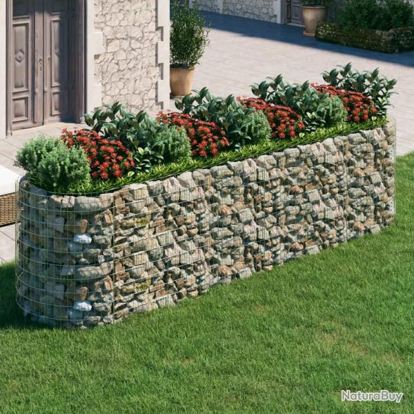 Lit surlev  gabion Fer galvanis 400x100x100 cm alsavelo