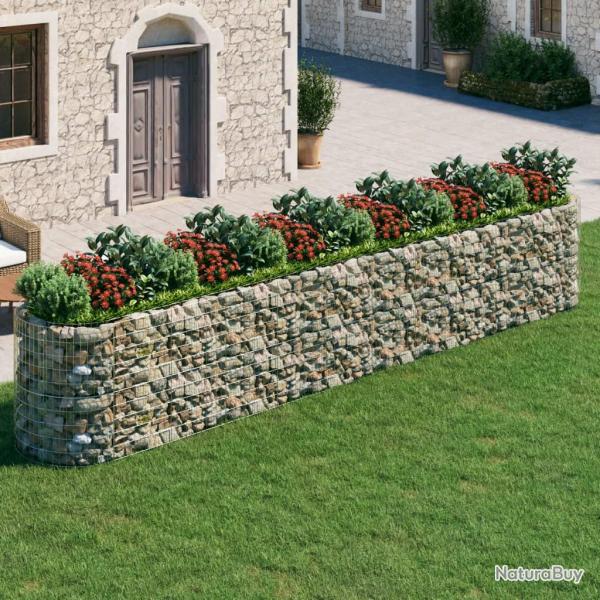Lit surlev  gabion Fer galvanis 600x100x100 cm alsavelo