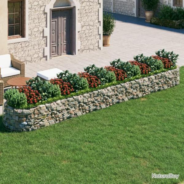 Lit surlev  gabion Fer galvanis 600x100x50 cm alsavelo