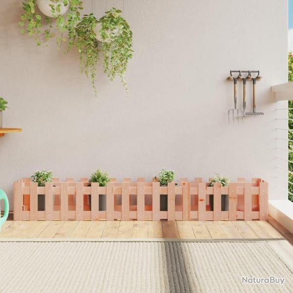Lit surlev de jardin design de clture bois douglas massif alsavelo
