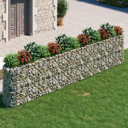 Lit surélevé à gabion Fer galvanisé 470x50x100 cm alsavelo
