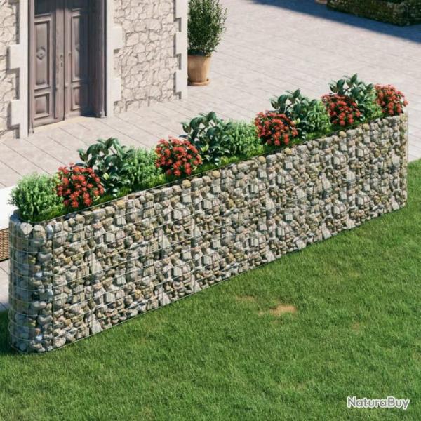 Lit surlev  gabion Fer galvanis 470x50x100 cm