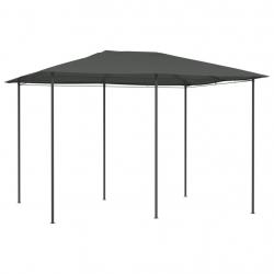 Belvédère 3x4x2,6 m Anthracite 160 g/m² alsavelo