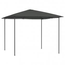 Belvédère 3x3x2,6 m Anthracite 160 g/m² alsavelo