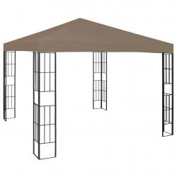 Belvédère 3x3 m Taupe alsavelo