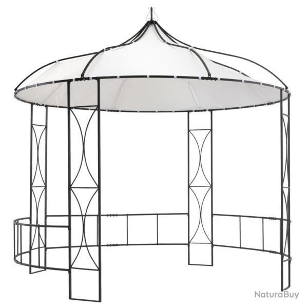 Belvdre 300 x 290 cm Blanc Rond alsavelo